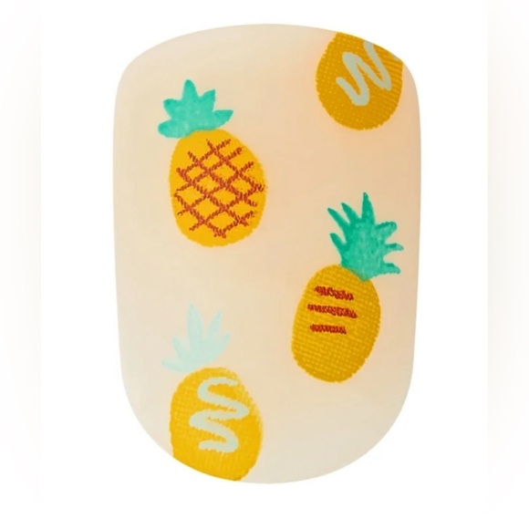 imPRESS Press-On Nails ~ Sun Daze NEW In Box Pineapple Summer Vacation - Picture 6 of 11